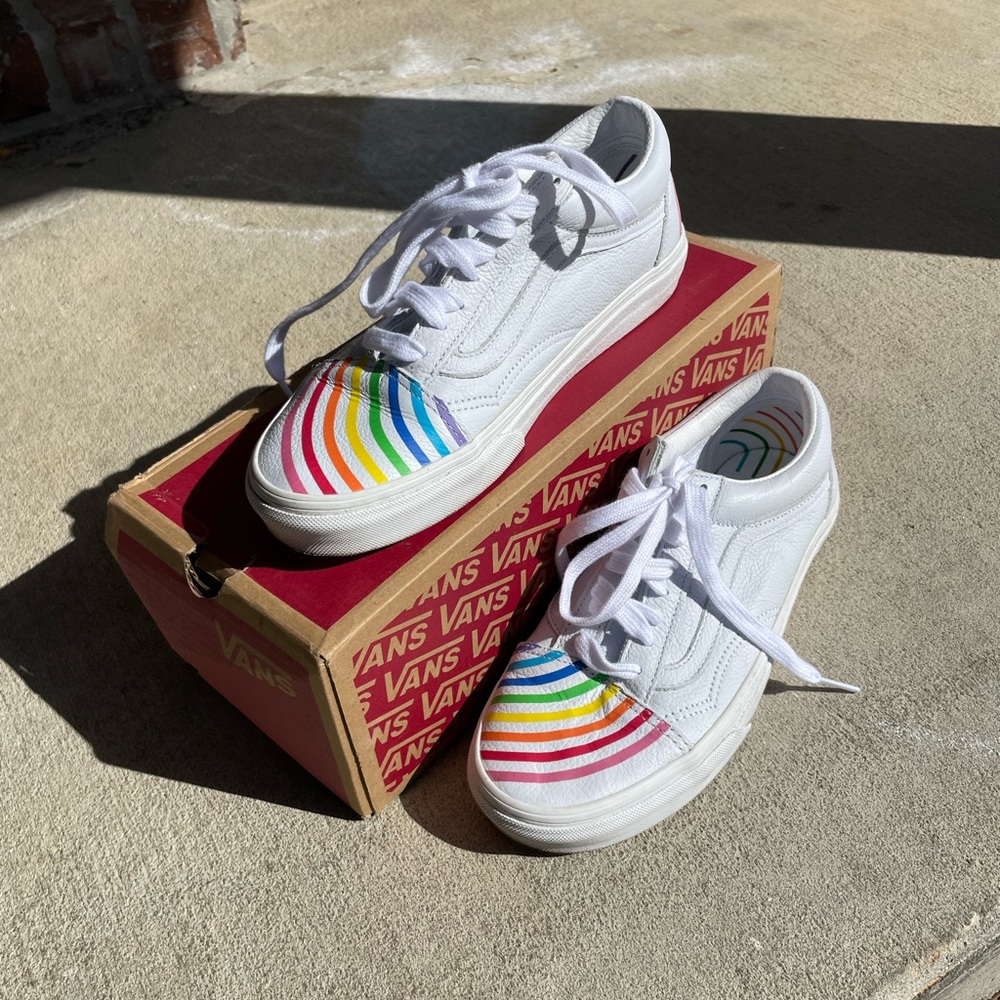 Rainbow Vans